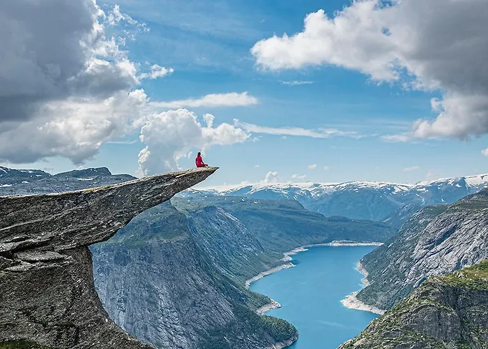 דירה Trolltunga For Up To 5 People With Balcony *